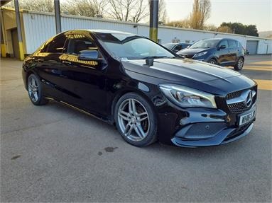 MERCEDES-BENZ CLA CLA 180 AMG Line 4dr Petrol - BLACK - WH16LXM - 4 Door Saloon