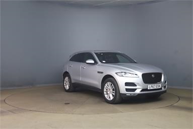 JAGUAR F-PACE 2.0d Portfolio 5dr Auto AWD Diesel - SILVER - LP67ESN - 5 Door Estate