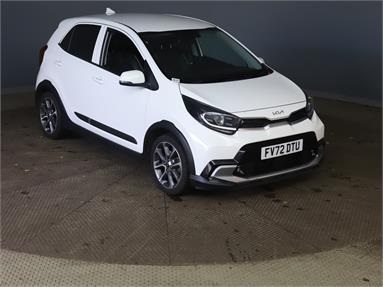 KIA PICANTO 1.0 X-Line 5dr Auto Petrol - WHITE - FV72DTU - 5 Door Hatchback