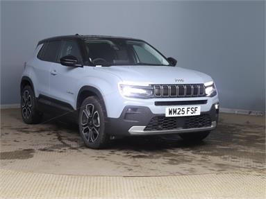 JEEP AVENGER 1.2 Summit 5dr Petrol - GREY AND BLACK - WM25FSF - 5 Door Hatchback