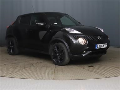 NISSAN JUKE 1.6 N-Connecta 5dr Xtronic Petrol - BLACK - LX66KYC - 5 Door Hatchback