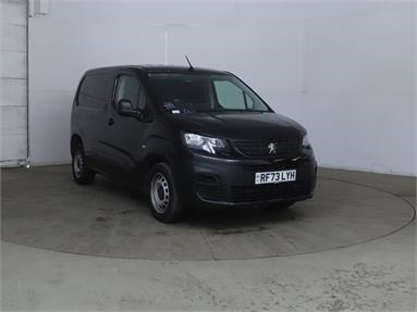 PEUGEOT PARTNER STANDARD DIESEL 1000 1.5 BlueHDi 100 Professional Premium + Van Diesel - NERA BLACK - RF73LYH - 5 Door Panel Van