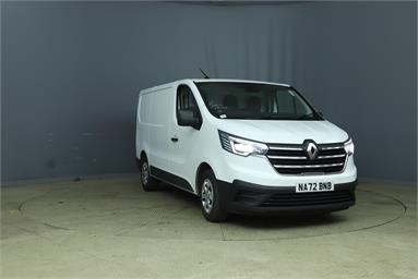 RENAULT TRAFIC SWB DIESEL SL28 Blue dCi 130 Business+ Van Diesel - WHITE - NA72BNB - 5 Door Panel Van
