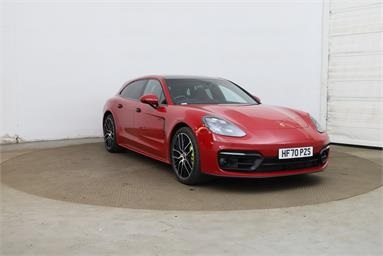 PORSCHE PANAMERA 2.9 V6 4S E-Hybrid 5dr PDK Petrol/Hybrid - RED - HF70PZS - 5 Door Estate