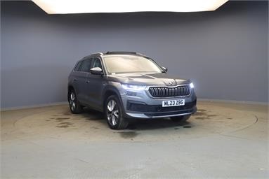 SKODA KODIAQ 2.0 TSI 190 Laurin + Klement 4X4 5dr DSG [7 Seat] Petrol - GREY - ML23ZBG - 5 Door Estate