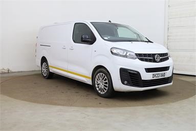 VAUXHALL VIVARO L2 DIESEL 2900 1.5d 100PS Pro H1 Van Diesel - WHITE - DV23XAD - 6 Door Panel Van