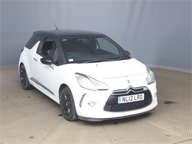 CITROEN DS3 1.6 THP 16V 155 DSport 3dr Petrol - WHITE - NL12LRO - 3 Door Hatchback