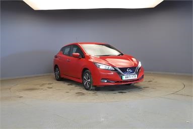 NISSAN LEAF 110kW Acenta 40kWh 5dr Auto [6.6kw Charger] Electric - RED - MM71YTR - 5 Door Hatchback