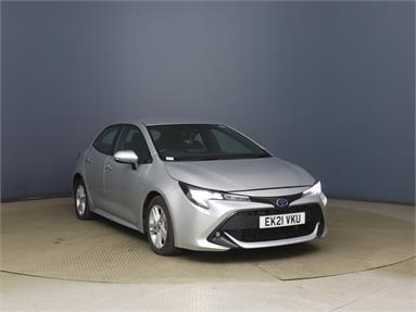 TOYOTA COROLLA 1.8 VVT-i Hybrid Icon 5dr CVT Petrol/Hybrid - SILVER - EK21VKU - 5 Door Hatchback