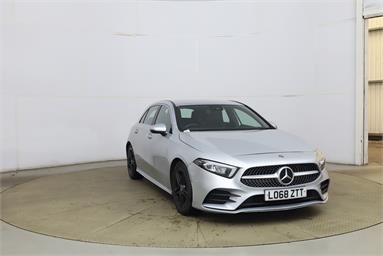 MERCEDES-BENZ A CLASS A180d AMG Line Executive 5dr Auto Diesel - SILVER - LO68ZTT - 5 Door Hatchback