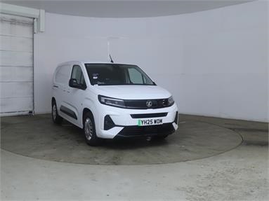 VAUXHALL COMBO CARGO XL ELECTRIC 100kW Pro 52kWh H1 Van Auto Electric - WHITE - YH25WOM - 6 Door Panel Van