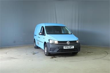 VOLKSWAGEN CADDY MAXI C20 DIESEL 2.0 TDI BlueMotion Tech 102PS Startline Van Diesel - BLUE - PF16DPY - 6 Door Panel Van