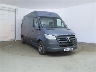 MERCEDES-BENZ SPRINTER 314CDI L2 DIESEL FWD 3.5t H2 Van Diesel - GREY - KV70VOM - 5 Door Panel Van