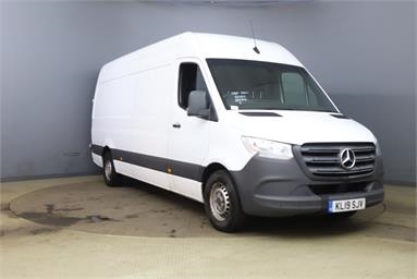 MERCEDES-BENZ SPRINTER 314CDI L3 DIESEL RWD 3.5t H2 Van Diesel - WHITE - KL19SJV - 5 Door Panel Van