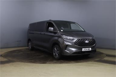 FORD TOURNEO CUSTOM 320 L2 DIESEL FWD 2.0 EcoBlue 136ps H1 Titanium 8 seater Diesel - GREY - LB24NBL - Bus (Mini Less 18 seats)