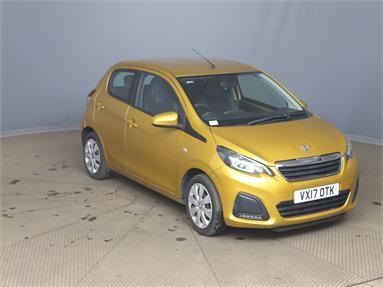 PEUGEOT 108 1.0 Active 5dr Petrol - YELLOW - VX17OTK - 5 Door Hatchback