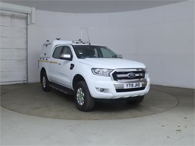 FORD RANGER DIESEL Pick Up Double Cab XLT 2.2 TDCi Diesel - WHITE - YT19JHD - 4 Door Pick Up Body