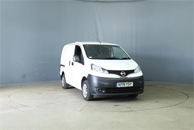 NISSAN NV200 DIESEL 1.5 dCi Acenta Van Euro 6 Diesel - WHITE - KF19YSY - 6 Door Panel Van