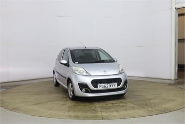 PEUGEOT 107 1.0 Allure 5dr Petrol - SILVER - FG62WYY - 5 Door Hatchback