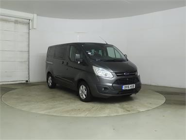 FORD TRANSIT CUSTOM 290 L1 DIESEL FWD 2.2 TDCi 155ps Low Roof D/Cab Limited Van Diesel - GREY - BV16HXB - 5 Door Window Van
