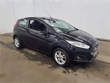 FORD FIESTA 1.25 82 Zetec 3dr Petrol - BLACK - MT16HBP - 3 Door Hatchback