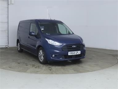 FORD TRANSIT CONNECT 240 L2 DIESEL 1.5 EcoBlue 120ps Limited Van Diesel - BLUE - YR68GPJ - 5 Door Panel Van