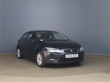 SEAT LEON SPORT COUPE 1.2 TSI SE 3dr [Technology Pack] Petrol - BLACK - OV14GSO - 3 Door Hatchback