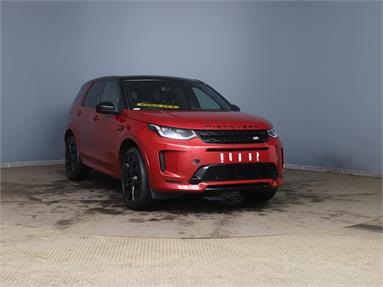 LAND ROVER DISCOVERY SPORT 2.0 D180 R-Dynamic HSE 5dr Auto Diesel - RED - KO69VPA - 5 Door Estate