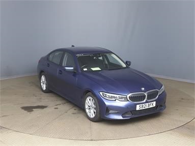 BMW 3 SERIES 318d MHT SE 4dr Step Auto Diesel/Hybrid - BLUE - SB21BFK - 4 Door Saloon