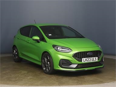 FORD FIESTA 1.5 EcoBoost ST-3 5dr Petrol - GREEN - LK23ULS - 5 Door Hatchback