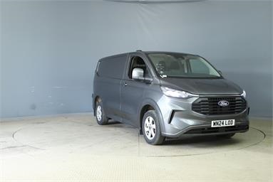 FORD TRANSIT CUSTOM 300 L1 DIESEL FWD 2.0 EcoBlue 136ps H1 Van Limited Diesel - GREY - WN24LOD - 5 Door Panel Van