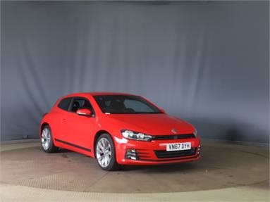 VOLKSWAGEN SCIROCCO 2.0 TDi BlueMotion Tech GT 3dr Diesel - RED - VN67DYH - 2 Door Coupe