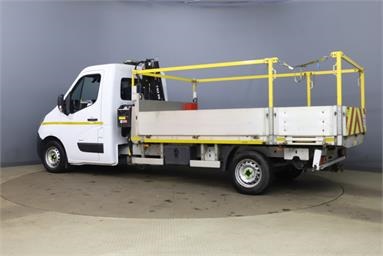 VAUXHALL MOVANO 3500 L3 DIESEL RWD 2.3 Turbo D 130ps H1 Chassis Cab Diesel - WHITE - BF20ULA - 2 Door Dropside Body