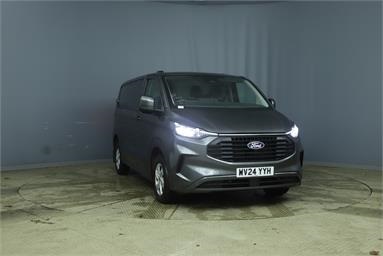 FORD TRANSIT CUSTOM 300 L1 DIESEL FWD 2.0 EcoBlue 136ps H1 Van Limited Diesel - GREY - WV24YYH - 5 Door Panel Van