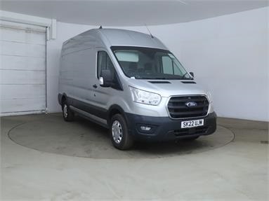 FORD TRANSIT 350 L3 DIESEL RWD 2.0 EcoBlue 130ps H3 Trend Van Diesel - SILVER - SK22UJM - 5 Door Panel Van