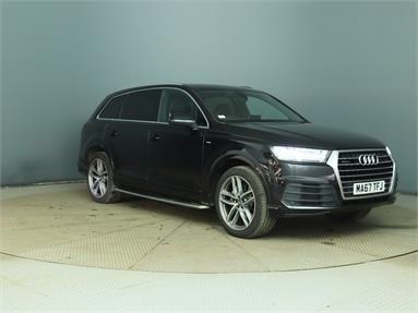 AUDI Q7 3.0 TDI Quattro S Line 5dr Tip Auto Diesel - BLACK - MA67TFJ - 5 Door Estate