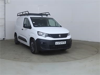PEUGEOT PARTNER STANDARD DIESEL 1000 1.5 BlueHDi 100 Professional Prem Van [6 Spd] Diesel - Ice White - LS72KTD - 5 Door Panel Van