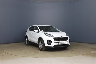 KIA SPORTAGE 1.6 GDi ISG 2 5dr Petrol - WHITE - YH18VLR - 5 Door Estate