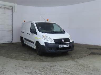 FIAT SCUDO L2 DIESEL 12Q 2.0 Multijet 120 H1 Comfort Van Diesel - WHITE - FG61TVM - 6 Door Panel Van