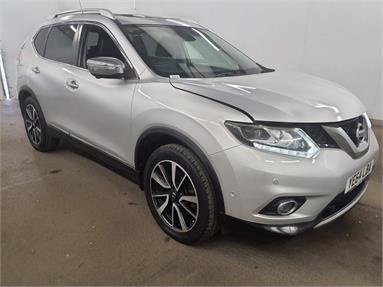 NISSAN X-TRAIL 1.6 dCi Tekna 5dr 4WD [7 Seat] Diesel - SILVER - YE64LBA - 5 Door Estate