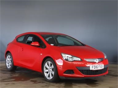 VAUXHALL GTC 1.4T 16V Sport 3dr Petrol - RED - FD16FXB - 3 Door Hatchback