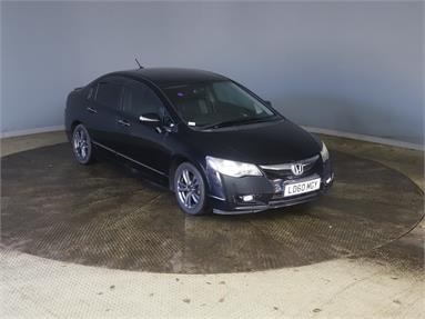 HONDA CIVIC 1.4 i-Dsi EX 4dr IMA CVT Auto 2009 Petrol/Hybrid - BLACK - LD60MGY - 4 Door Saloon
