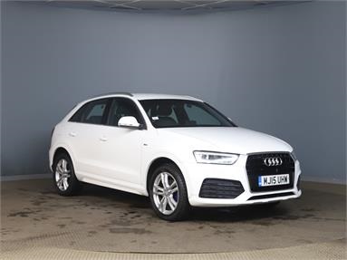 AUDI Q3 2.0 TDI S Line 5dr Diesel - WHITE - MJ15UHW - 5 Door Estate