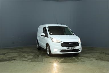 FORD TRANSIT CONNECT 200 L1 DIESEL 1.5 EcoBlue 120ps Limited Van Diesel - WHITE - YP21KKF - 5 Door Panel Van