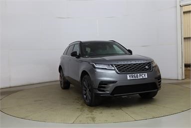 LAND ROVER RANGE ROVER VELAR 3.0 D300 R-Dynamic SE 5dr Auto Diesel - GREY - YR68PCY - 5 Door Estate
