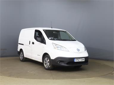 NISSAN e-NV200 ELECTRIC Tekna Rapid Plus Van Auto Electric - WHITE - YP67OAN - 6 Door Panel Van