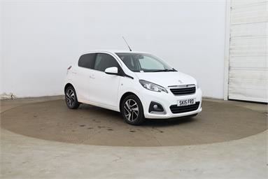 PEUGEOT 108 1.2 VTi Allure 5dr Petrol - WHITE - SK15FRD - 5 Door Hatchback