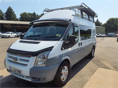 FORD TRANSIT 100 T350 RWD CAMPERVAN Diesel - WHITE - LJ13VAK - 4 Door Motorhome