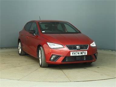 SEAT IBIZA 1.0 TSI 115 FR 5dr Petrol - RED - YH74MPU - 5 Door Hatchback