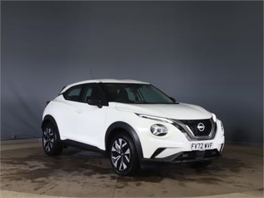 NISSAN JUKE 1.0 DiG-T 114 Acenta 5dr Petrol - WHITE - FV72WVF - 5 Door Hatchback